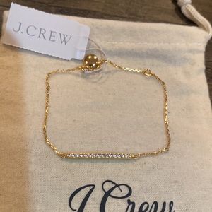 J. Crew Dainty Sparkle Pave Bracelet